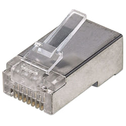 Intellinet 790574 connecteur de fils RJ45 Argent