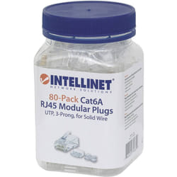 Intellinet 790659 connecteur de fils RJ45 Transparent