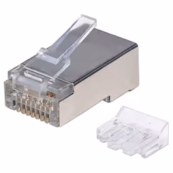 Intellinet 790680, RJ-45, Gris, Bronze, Polycarbonate, S/UTP (STP), Or, 2 g