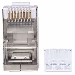 Intellinet 790680 connecteur de fils RJ-45 Gris
