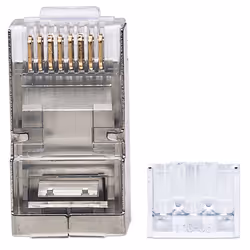 Intellinet 790697 connecteur de fils RJ45 Acier inoxydable
