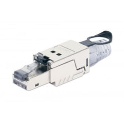 Intellinet 790741 connecteur de fils RJ45 Acier inoxydable