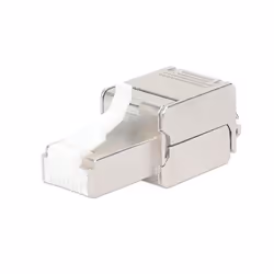 Intellinet 790796, RJ45, Acier inoxydable, Mâle, Droit, Cat6a, U/FTP (STP)
