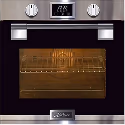 Kaiser 6337 luxe Pyrolyse Four encastrable 60 cmvoituremétal massif79 Lporte en verre avec fermeture en douceur 11 fonctions