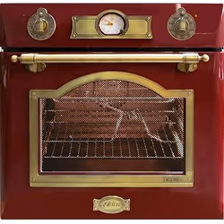 Kaiser Empire Four électrique encastrable 60 cm autoportant bordeaux / Fabricant de luxe Kaiser / 67 litres