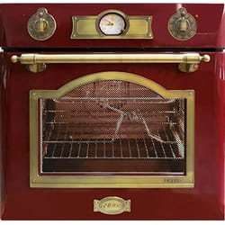 Kaiser Empire Four électrique encastrable 60 cm autoportant bordeaux / Fabricant de luxe Kaiser / 67 litres