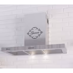 Gurari 461 IS Hotte aspirante murale 90 cm •1000m³/h•Hotte murale Luxe fabricant Gurari • 3 vitesses •1000m³/h