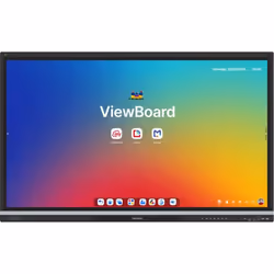 Viewsonic IFP6551 Display tableau blanc interactif 165,1 cm (65") 3840 x 2160 pixels Écran tactile Noir - Vue supplémentaire 3