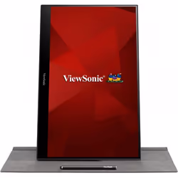 Viewsonic TD1655 écran plat de PC 15.6" Full HD LED Écran tactile Multi-utilisateur Noir, Argent