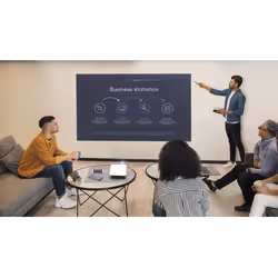 Viewsonic M2e vidéo-projecteur Projecteur à focale courte 1000 ANSI lumens LED 1080p (1920x1080) Compatibilité 3D Gris, Blanc - Vue supplémentaire 37