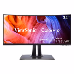 Viewsonic VP Series VP3481A écran plat de PC 34" Wide Quad HD LED Noir
