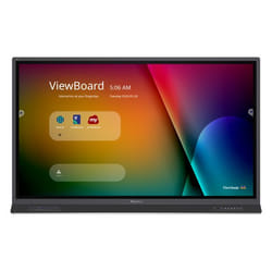 Viewsonic IFP6552-1B affichage de messages Écran plat interactif 65" Wifi 350 cd/m² 4K Ultra HD Noir Écran tactile Intégré dans le processeur Android 9