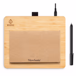 Viewsonic PF0730-I0WW tablette graphique Bois 5080 lpi USB