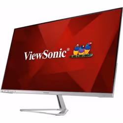 Viewsonic VX Series VX3276-MHD-3 écran plat de PC 32" Full HD LED Argent - Vue supplémentaire 4