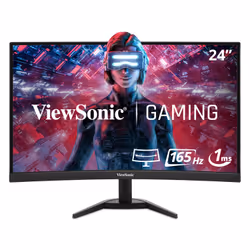 Viewsonic VX Series VX2468-PC-MHD, 61 cm (24"), 1920 x 1080 pixels, Full HD, LED, 2 ms, Noir