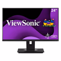 Viewsonic VG Series VG2448a, 61 cm (24"), 1920 x 1080 pixels, Full HD, LED, 5 ms, Noir