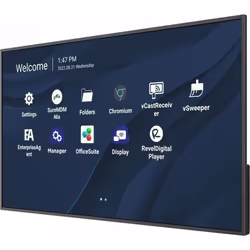 Viewsonic CDE4330 panneau d'affichage Noir