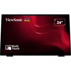 Viewsonic TD2465 affichage de messages Écran plat interactif 24" LED 250 cd/m² Full HD Noir Écran tactile
