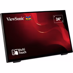 Viewsonic TD2465 affichage de messages Écran plat interactif 24" LED 250 cd/m² Full HD Noir Écran tactile - Vue supplémentaire 4