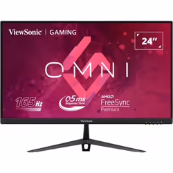 Viewsonic VX Series VX2428, 61 cm (24"), 1920 x 1080 pixels, Full HD, LED, 0,5 ms, Noir