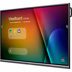 Viewsonic IFP8650-5 tableau blanc interactif et accessoire 2,18 m (86") 3840 x 2160 pixels Écran tactile Noir HDMI - Vue supplémentaire 3