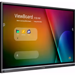 Viewsonic IFP5550-5 tableau blanc interactif et accessoire 55" 3840 x 2160 pixels Écran tactile Noir HDMI