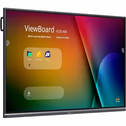 Viewsonic IFP6550-5F tableau blanc interactif 65" 3840 x 2160 pixels Écran tactile Noir HDMI