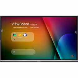 Viewsonic IFP7550-5F tableau blanc interactif 75" 3840 x 2160 pixels Écran tactile Noir HDMI - Vue supplémentaire 11
