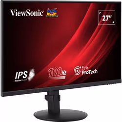 Viewsonic VG2708A-MHD écran plat de PC 27" Full HD LED Noir - Vue supplémentaire 4