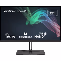 Viewsonic VP Series VP2776T-4K, 68,6 cm (27"), 3840 x 2160 pixels, 4K Ultra HD, LED, 5 ms, Noir