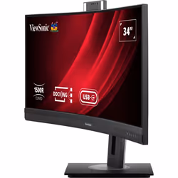 Viewsonic VG3457CV LED display 34" UltraWide Quad HD Noir - Vue supplémentaire 4