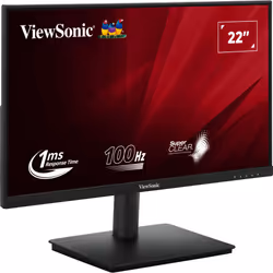 Viewsonic VA220-H, 55,9 cm (22"), 1920 x 1080 pixels, Full HD, LED, 1 ms, Noir