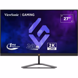 Viewsonic VX Series VX2758A-2K-PRO-3, 68,6 cm (27"), 2560 x 1440 pixels, Quad HD, LED, 1 ms, Noir