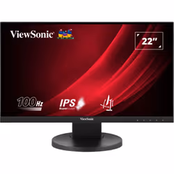 Viewsonic VG Series VG2208A, 55,9 cm (22"), 1920 x 1080 pixels, Full HD, LED, 5 ms, Noir