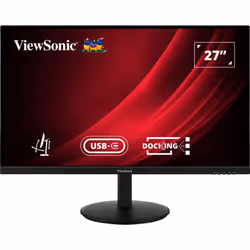 Viewsonic VG Series VG2709U-2K, 68,6 cm (27"), 2560 x 1440 pixels, Quad HD, LED, 4 ms, Noir