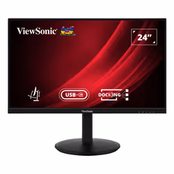 Viewsonic VG Series VG2409U-2, 60,5 cm (23.8"), 1920 x 1080 pixels, Full HD, LED, 4 ms, Noir