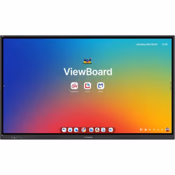 Viewsonic IFP7534 tableau blanc interactif 190,5 cm (75") 3840 x 2160 pixels Écran tactile Noir - Vue supplémentaire 2