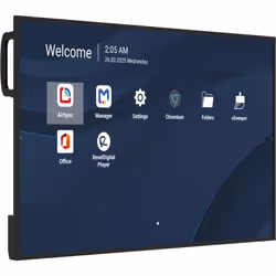 Viewsonic CDE4331-1C Écran de signalisation 43 pouces 4K UHD 500 cd/m² 24/7 Android Noir - Vue supplémentaire 2