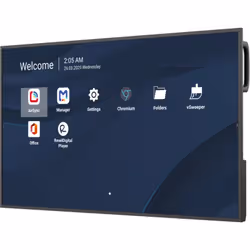 Viewsonic CDE4331-1C Écran de signalisation 43 pouces 4K UHD 500 cd/m² 24/7 Android Noir - Vue supplémentaire 3