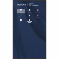 Viewsonic CDE5531-1C Écran de signalisation 55 pouces 4K UHD 500 cd/m² 24/7 Android Noir - Vue supplémentaire 4