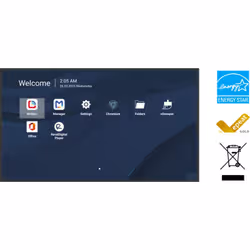 Viewsonic CDE8631-1C Écran d'affichage dynamique Écran plat de signalisation numérique 2,18 m (86") LCD Wifi 500 cd/m² 4K Ultra HD Noir Intégré dans le processeur Android 14 24/7 - Vue supplémentaire 8
