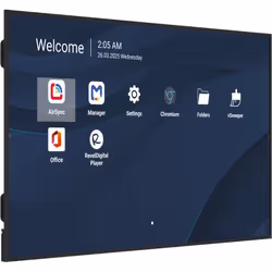 Viewsonic CDE9831-1C Écran de signalisation 98 pouces 4K UHD 500 cd/m² 24/7 Android Noir - Vue supplémentaire 2