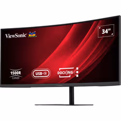 Viewsonic VG3419C-2 écran plat de PC 86,4 cm (34") 3440 x 1440 pixels UltraWide Quad HD LED Noir - Vue supplémentaire 3