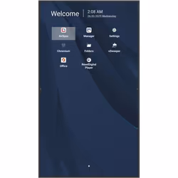 Viewsonic CDE5514-2C Écran d'affichage dynamique Écran plat de signalisation numérique 139,7 cm (55") LCD Wifi 500 cd/m² 4K Ultra HD Noir Intégré dans le processeur Android 14 24/7 - Vue supplémentaire 4
