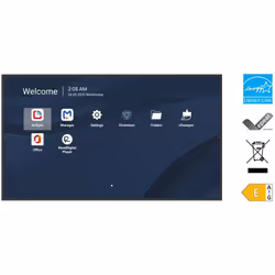 Viewsonic CDE5514-2C Écran d'affichage dynamique Écran plat de signalisation numérique 139,7 cm (55") LCD Wifi 500 cd/m² 4K Ultra HD Noir Intégré dans le processeur Android 14 24/7 - Vue supplémentaire 8