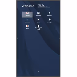 Viewsonic CDE6514-2C Écran d'affichage dynamique Écran plat de signalisation numérique 165,1 cm (65") LCD Wifi 500 cd/m² 4K Ultra HD Noir Intégré dans le processeur Android 14 24/7 - Vue supplémentaire 4