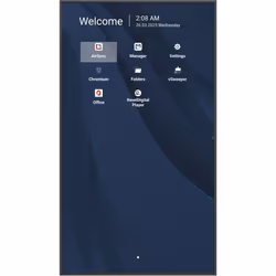 Viewsonic CDE8614-2C Écran d'affichage dynamique Écran plat de signalisation numérique 2,18 m (86") LCD Wifi 500 cd/m² 4K Ultra HD Noir Intégré dans le processeur Android 14 24/7 - Vue supplémentaire 4