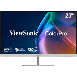 Viewsonic VP Series VP2766-2K-W écran plat de PC 68,6 cm (27") 2560 x 1440 pixels Quad HD LED Blanc, Argent - Vue supplémentaire 2