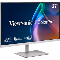 Viewsonic VP Series VP2766-2K-W écran plat de PC 68,6 cm (27") 2560 x 1440 pixels Quad HD LED Blanc, Argent - Vue supplémentaire 3