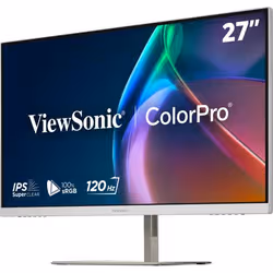 Viewsonic VP Series VP2766-2K-W écran plat de PC 68,6 cm (27") 2560 x 1440 pixels Quad HD LED Blanc, Argent - Vue supplémentaire 6